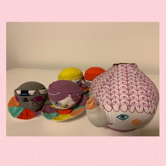 The Land of Nod Other - The land of nod whimsical soft cotton tea set